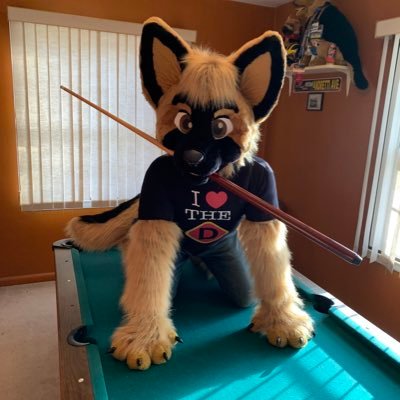 49-M-Gay. Mechanic,grey muzzle,gym rat,and adult beverage enthusiast. Vaccinated doggo. Suit by @lemonbrat ⛳️🚤🏎🍺💉💉💉