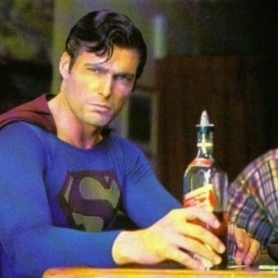 Drunk Superman