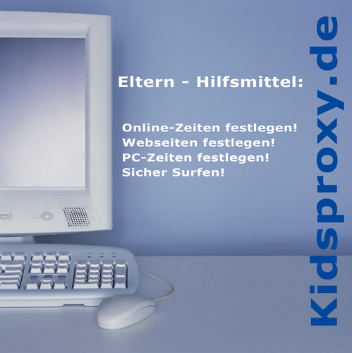 Reden Sie mit Ihren Kids & bestimmen Sie die PC-, Onlinezeiten & welche Webseiten Ihre Kids sehen dürfen. Kidsproxy ist nur ein Hilfsmittel & kein Elternersatz!