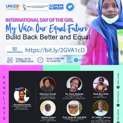 Co-Chair @AfrikaYouthM Nigeria Hub. Advocate Against SGBV/SDG 3, 4 & 5 Advocate /Psychologist