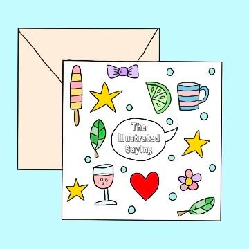 💌When you can’t think what to say ~ use a saying !!  💌Quirky, playful and nostalgic greeting cards based on sayings we ALL say.