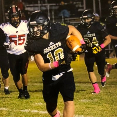 Stevensville MT Football 🏈 1st team all state RB / 1st Team all state LB ⬜️ 6’1” 215 lbs ⬜️ Class of 2023 ⬜️ MT Tech Commit 🟢🟠⚒