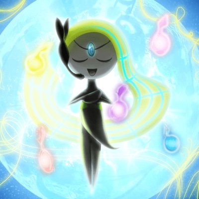 Meloetta and Carbink Art Print by MooseyGoose