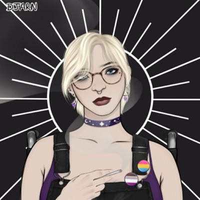 Steampower_Girl's profile picture. Carpe Diem💜💙Wheel Warrior💚Spoonie💜🖤She/Her💁‍♀️Nerd🤓🎮Writer/Slam Poet ✍️Musician🎤🎸