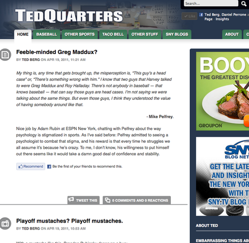 TedsLinks's profile picture. Here are links to posts from TedQuarters.