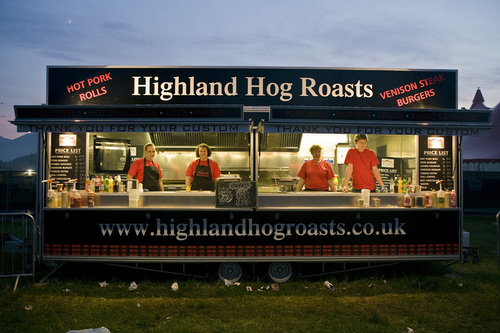 Hog Roasting Company Using Home Reared Free Range Traditional Breeds of Pigs