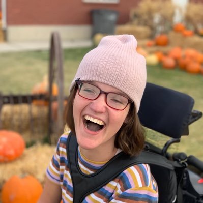 My name is Lucy Coleman! I have Cerebral Palsy and Spina Bifida. I am in a wheelchair and I am one of the daughters' of @ST_Rachel! :)