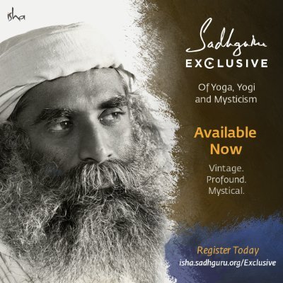Sadhguru Exclusive is a unique video platform for unbridled expression on life, mysticism and spirituality. It offers you access to rare and unseen footage fro