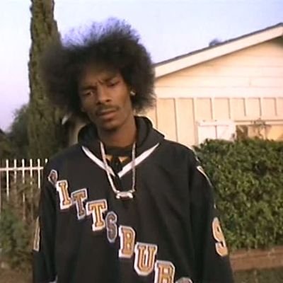 Rappers wearing hockey jerseys