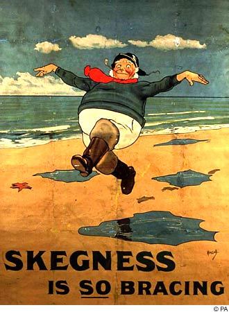 I'm the seaside. And I'm at Skegness