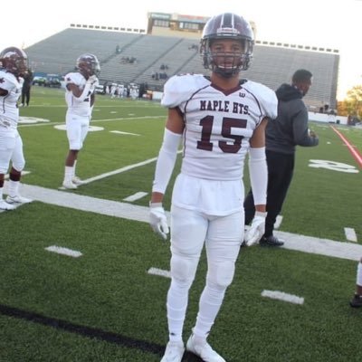 Amos: jay_s1ms #Wayout ‘21🥇 Class of ‘21 maple heights high school DB, S- 6’0 175 pounds