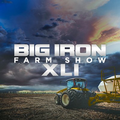 Big Iron Farm Show is the largest farm show in the upper Midwest. This show is held annually in September at the Red River Valley Fairgrounds in West Fargo, ND