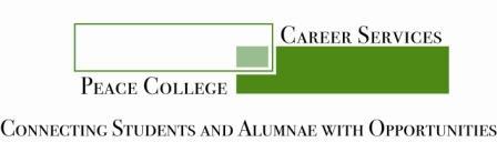 Peace College Career Services provides career counseling and job search coaching to students and alumnae of the college.