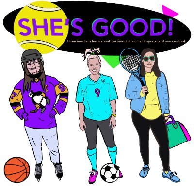 podcast for people interested in women’s sports by people learning about women’s sports! 🎧: SPOTIFY/apple/etc.🏆xoxo, @jschroeder04 @shmaryshmeth @ckmcgraw