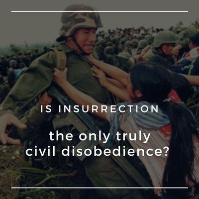 Coffee4Souls's profile picture. jangan2 ... insurrection is the only truly civil disobedience