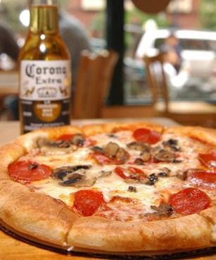 Nicole's Pizza 
617-266-0111
Open Monday-Sat 11am- 11pm
         Sunday 1pm-11pm