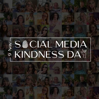 We're asking you to pledge to play your part in making social media a kinder place. Tag us in your selfies doing the 🤟 sign #socialmediakindnessday