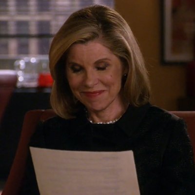 things that Diane Lockhart probably thought, in my opinion