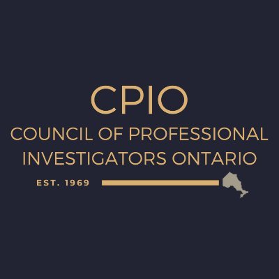 TheCPIO's profile picture. Council of Professional Investigators of Ontario