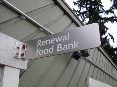 Renewal Food Bank mission: To feed the hungry in East King County in an environment of caring service and dignity.