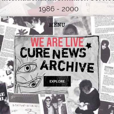 Official website for The Cure international information service archive 1978-2000. We feature all the Cure fanclub magazines . Now on https://t.co/Pgy3lFFgWn