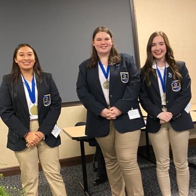 Official Twitter for Texas DECA District 6 Officers: Kate Sansom, Hannah Wales, Fernanda Garcia