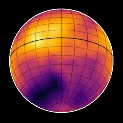 東京大学・特任准教授．太陽系電波天文学，惑星大気物理化学（木星・海王星・タイタン・冥王星），サイコミ．仙台一高→名大ISEE→農工大科博→東大情報基盤C．アイコンは海王星のシアン化水素分布（Iino+ 2020より）．TFSD観戦45回．