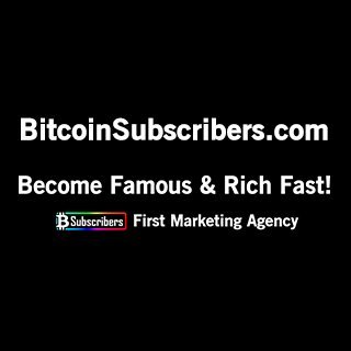 BitcoinSubscribers.com Bitcoin Subscribes #Bitcoin