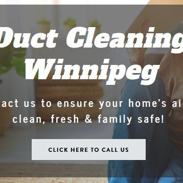 Expert air duct cleaning services in Winnipeg, Manitoba. Free quotes & guaranteed excellent results!