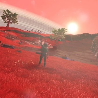 No Mans Sky photos. Taken by LAUDY-- on #PS4 My travels have just begun. #NoMansSky