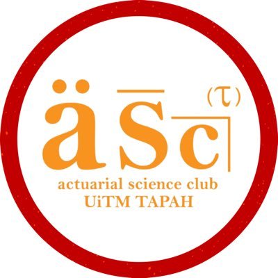 Official Twitter page for Actuarial Science Club (ASC), UiTM Tapah. Any updates, infos & news about ASC will be updated here!