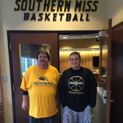 Prd Supp of Southern Miss Athletics! #SMTTT My Son Jeremy Grad From Southern Miss in’17 with BA & MA in’19 & is Admin Assistant With @SouthernMissMBB #WhoDey
