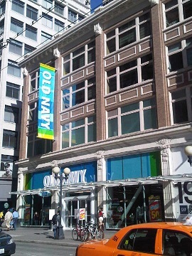 Welcome to the official Twitter page for Old Navy Downtown Seattle! 
Like Us on Facebook also!