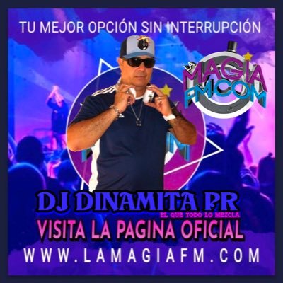 Latin specialist dj TeamLaMagiaFM , Pa Que Mazken Radio Show - Domingo 8 - 11 PM Tunein radio - LaMagiaFM. Kalientefm MamboFM & AltaGama Radio via Zeno Radio