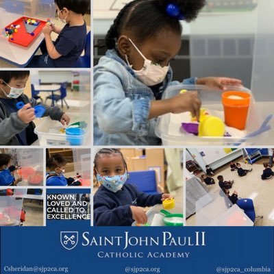 We are educating students from 2.9 through Grade 8 at Saint John Paul Academy ~ I have the great honor to be the Principal of SJPII Columbia ~ Dorchester, MA