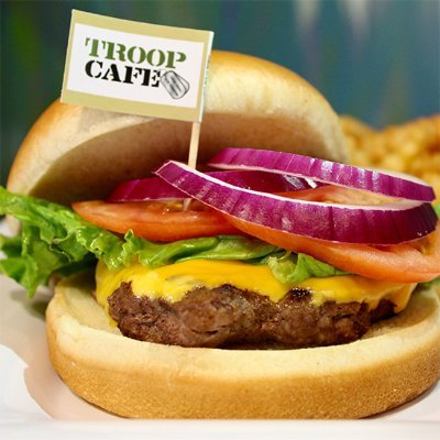 Troop Café is a social enterprise cafe of the Center for Veterans Issues. All profits go to training Veterans into the Culinary Arts through Troop Café!
