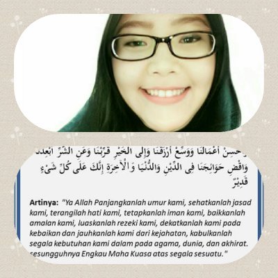 amithaaquarista's profile picture. Bismillah A'UDZUBILLAHI WA QUDROTIHI MIN SYARRI MAA AJIDU WA UHAADZIRU Aku berlindung kpd Allah dr Kejahatan sesuatu yg aku jumpai.aamiin yra😇😇