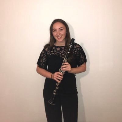 Clarinettist studying at RNCM 🎼