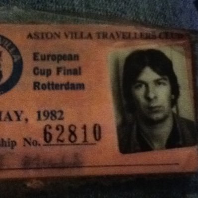 AVFC STH, Family man, Former Community Union President, Ex Carpet Man, Labour Man. PS Rotterdam 1982 i WAS there...the pic by the way is the Nir Am Dam Israel