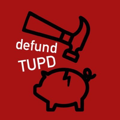 A group of Temple University students, faculty, and alumni working to defund Temple’s police force.