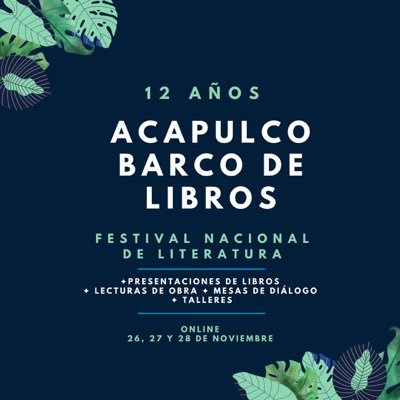 Festival Nacional de Literatura Acapulco Barco de Libros ⛵️📚🌴🥥🧜‍♀️🌊