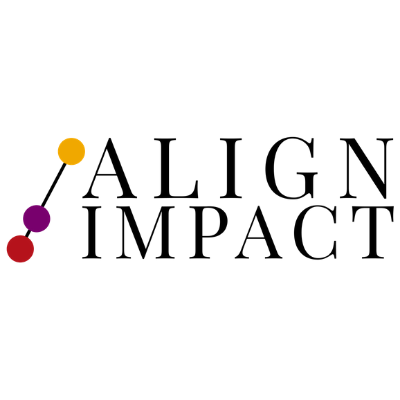 AlignImpact's profile picture. We specialize in co-creating and implementing impact investing strategies with individuals, families, foundations, institutions, and advisors #StayAligned