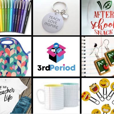 3rd Period is THE Teacher Subscription Box service to celebrate educators.
