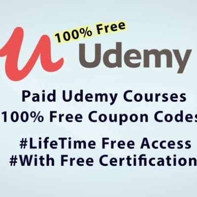 freeudemy100's profile picture. Get free Udemy courses with certificate Visit: Techietweets website
#UdemyCoupon #UdemyDiscount  Techie Tweets 
Get Best offer and coupon in techietweets