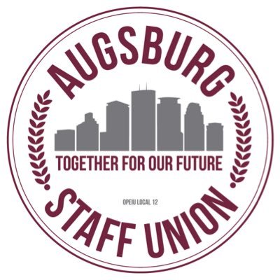 We are the staff of Augsburg University. OPEIU Local 12. Sign our petition to President Pribbenow here: https://t.co/HhrbGeklIX