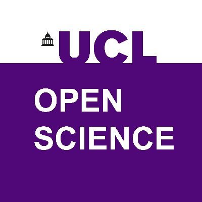 UCL Office for Open Science & Scholarship, sharing information and advice across all 8 pillars of Open Science. 

https://t.co/6Q5eNeRRmK