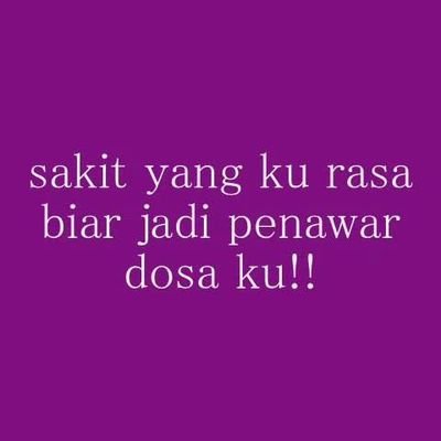 julia4377's profile picture. sendiri itu lebih baik.. fiiamanillah..
SubhanaAllah.. ☝