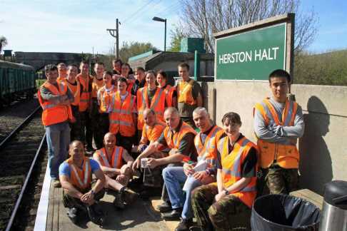 SwanageArmyLink's profile picture. The Swanage Armylink is a group of volunteers who work on the Swanage railway in Dorset
