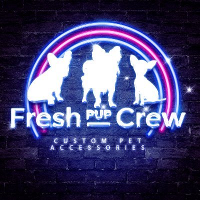 Fresh Pup Crew believes in the human animal bond. Pets are a part of your family.  Flaunt your fur-baby with fully customizable pet swag.