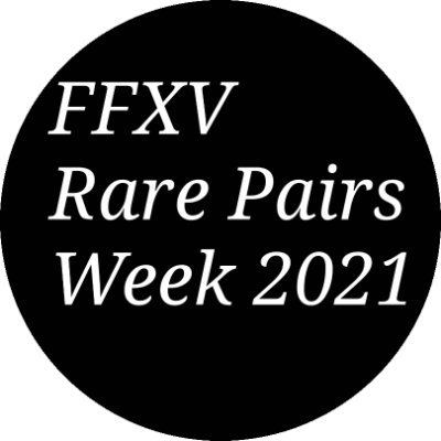 FFXVrarepairs's profile picture. The FFXV Rare Pairs Week Twitter! 
The week is August 22nd-28th!
Account run by @ClaireFdragon